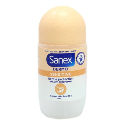 Sanex Deodorant Roll On 50ml Dermo Sensitive