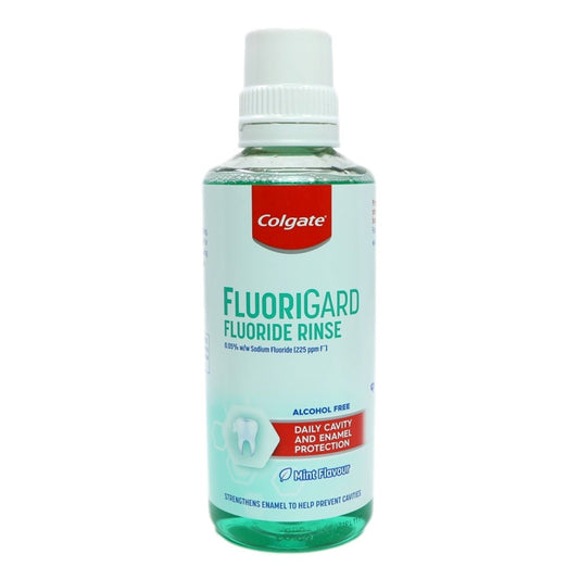 Colgate Mouth Rinse 400ml Fluoriguard Green