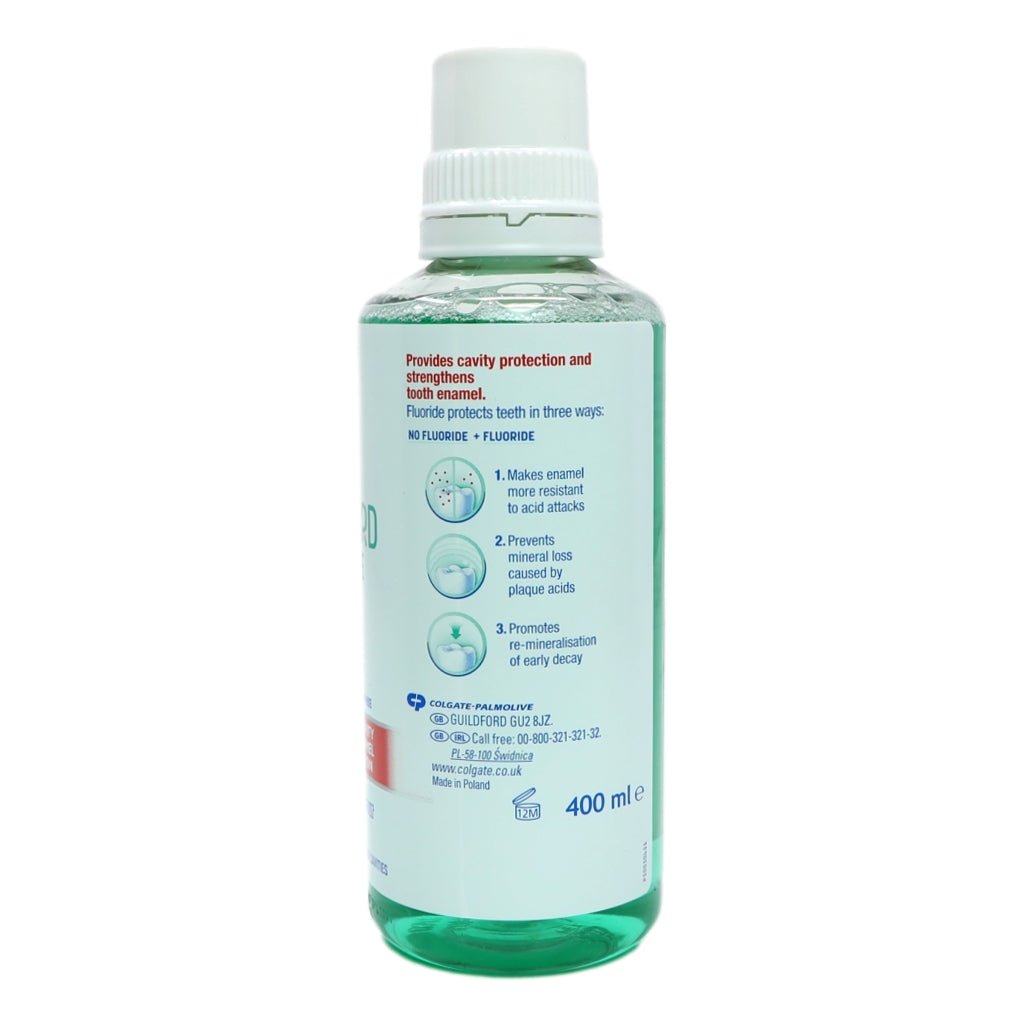 Colgate Mouth Rinse 400ml Fluoriguard Green - Intamarque - Wholesale 8714789787022