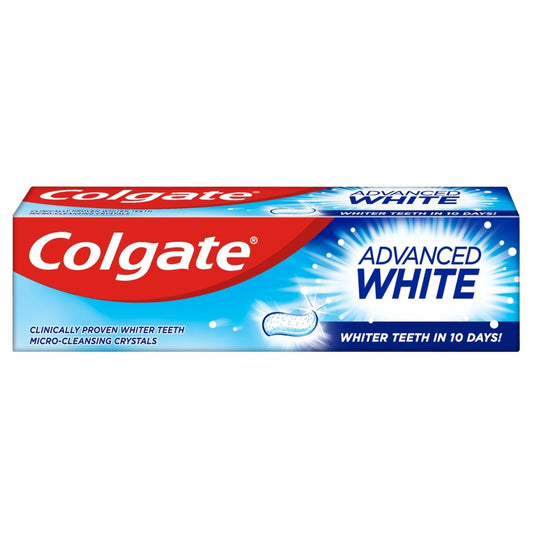 Colgate Toothpaste 75ml Advanced White RRP