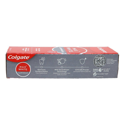 Colgate Toothpaste 75ml Max White Luminous