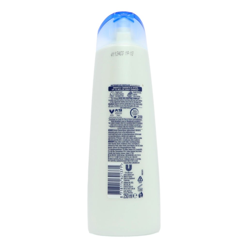 Dove Shampoo 250ml Intensive Repair - Intamarque - Wholesale 8718114621371