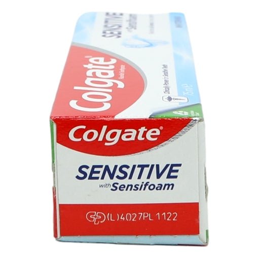 Colgate Toothpaste 75ml Sensitive Foam White - Intamarque - Wholesale 8718951030169