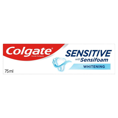 Colgate Toothpaste 75ml Sensitive Foam White