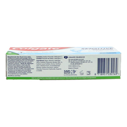 Colgate Toothpaste 75ml Sensitive Foam White