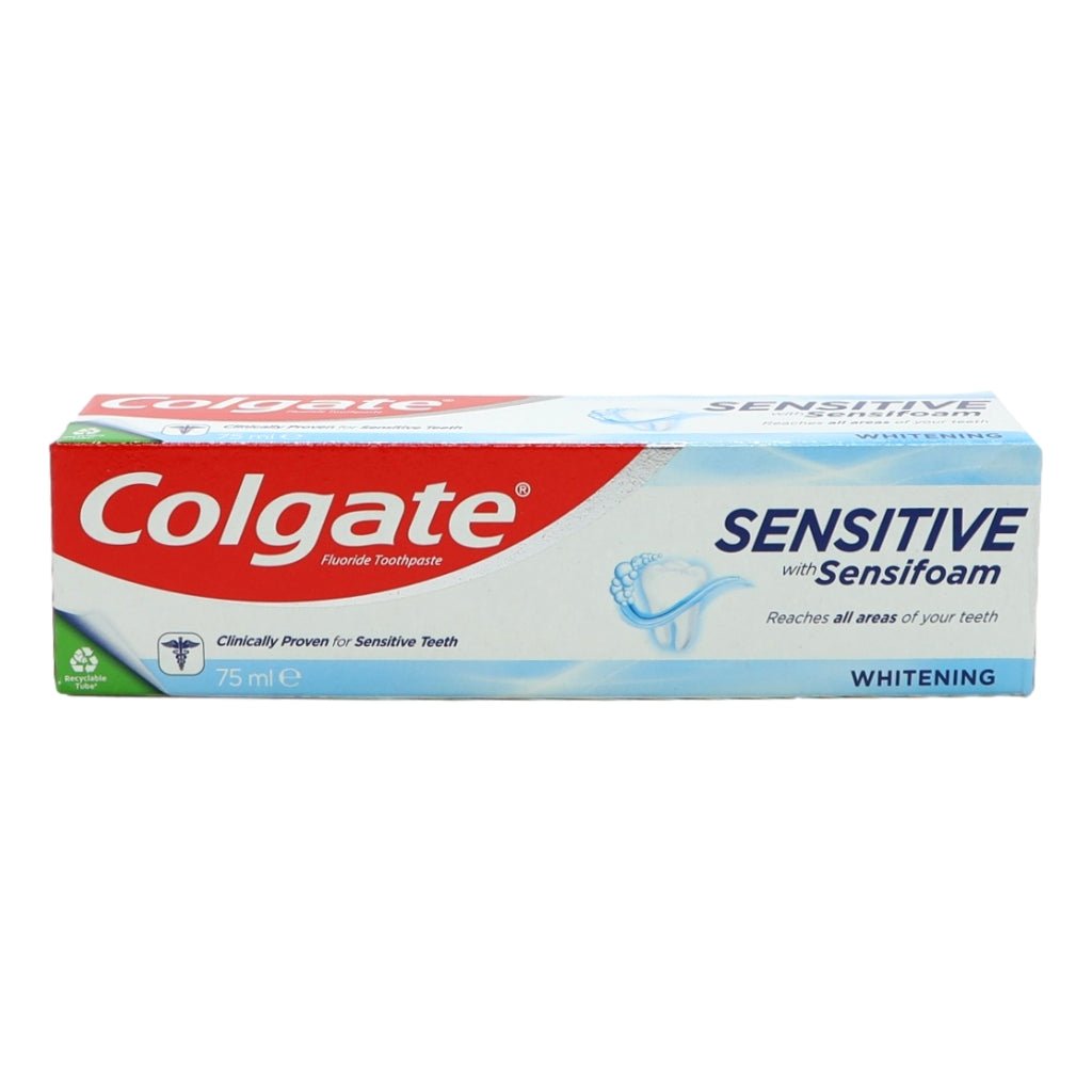 Colgate Toothpaste 75ml Sensitive Foam White - Intamarque - Wholesale 8718951030169