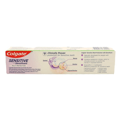 Colgate Toothpaste 125ml Sensitive Foam Multi protection