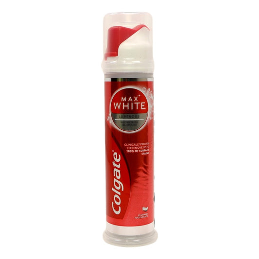 Colgate Toothpaste 100ml Max White Luminous Pump