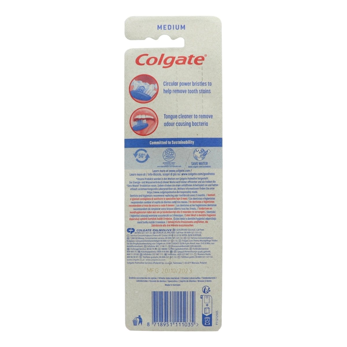 Colgate Toothbrush 4pk Premier Clean - Intamarque - Wholesale 8718951111035