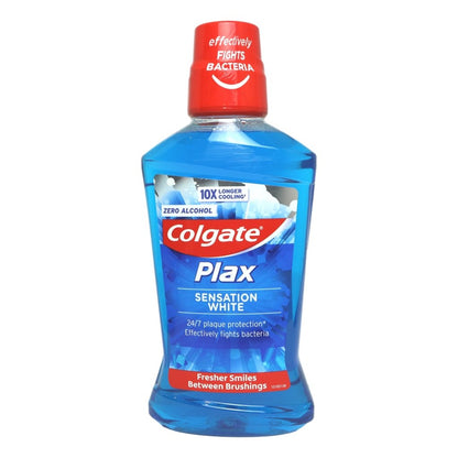 Colgate Mouth Rinse 500ml Plax Whitening