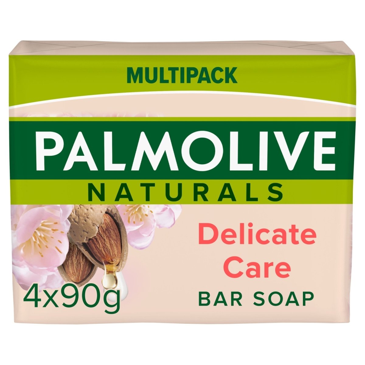 Palmolive Bar Soap 4x90g Almond