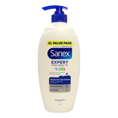 Sanex Shower Gel Dermo 720ml Kids Pump - Intamarque - Wholesale 8718951386273