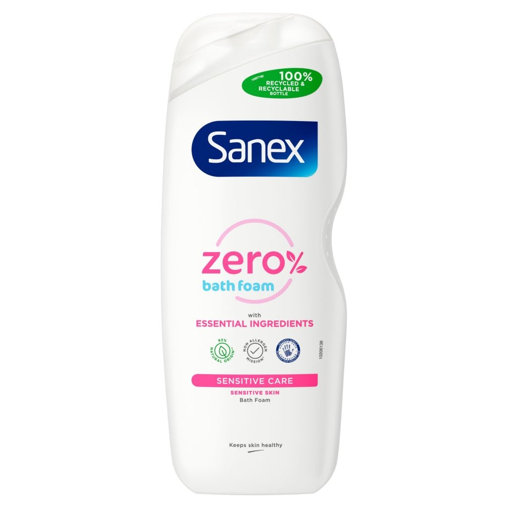 Buy Sanex Bath Foam Zero% Sensitive online at Intamarque Wholesale – Trusted FMCG distributor