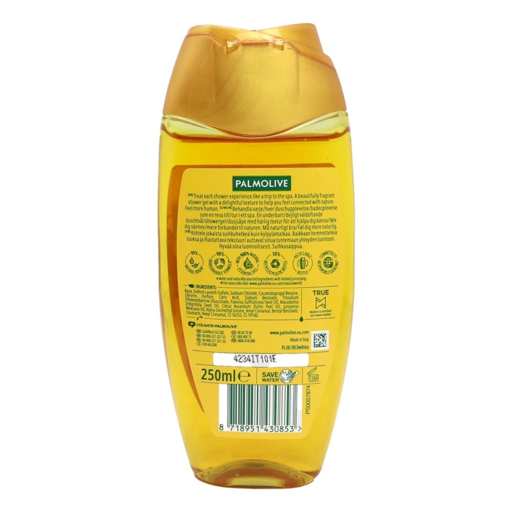 Palmolive Shower Gel 250ml Thermal Spa Pampering - Intamarque - Wholesale 8718951430853