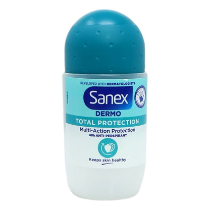 Sanex Deodorant Roll On Total Protection 50ml