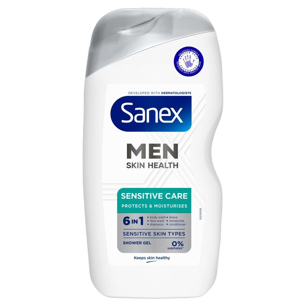 Sanex Shower Gel Men 400ml Sensitive