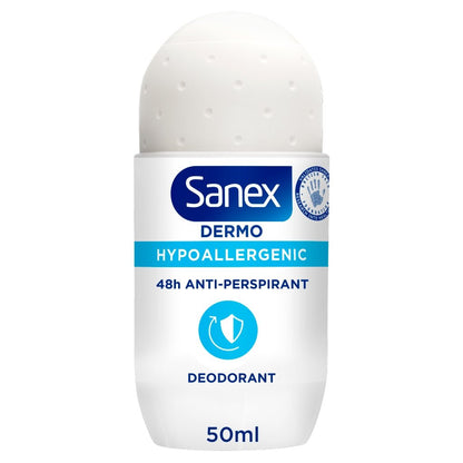 Sanex Deodorant Roll On Dermo Hypoallergenic 50ml