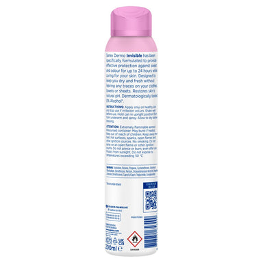 Sanex Deo Spray 200ml Dermo Invisible - Intamarque - Wholesale 8718951656499