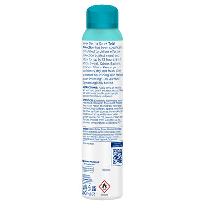 Sanex Deo Spray 200ml 72hr Total Protection