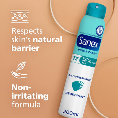 Sanex Deo Spray 200ml 72hr Total Protection