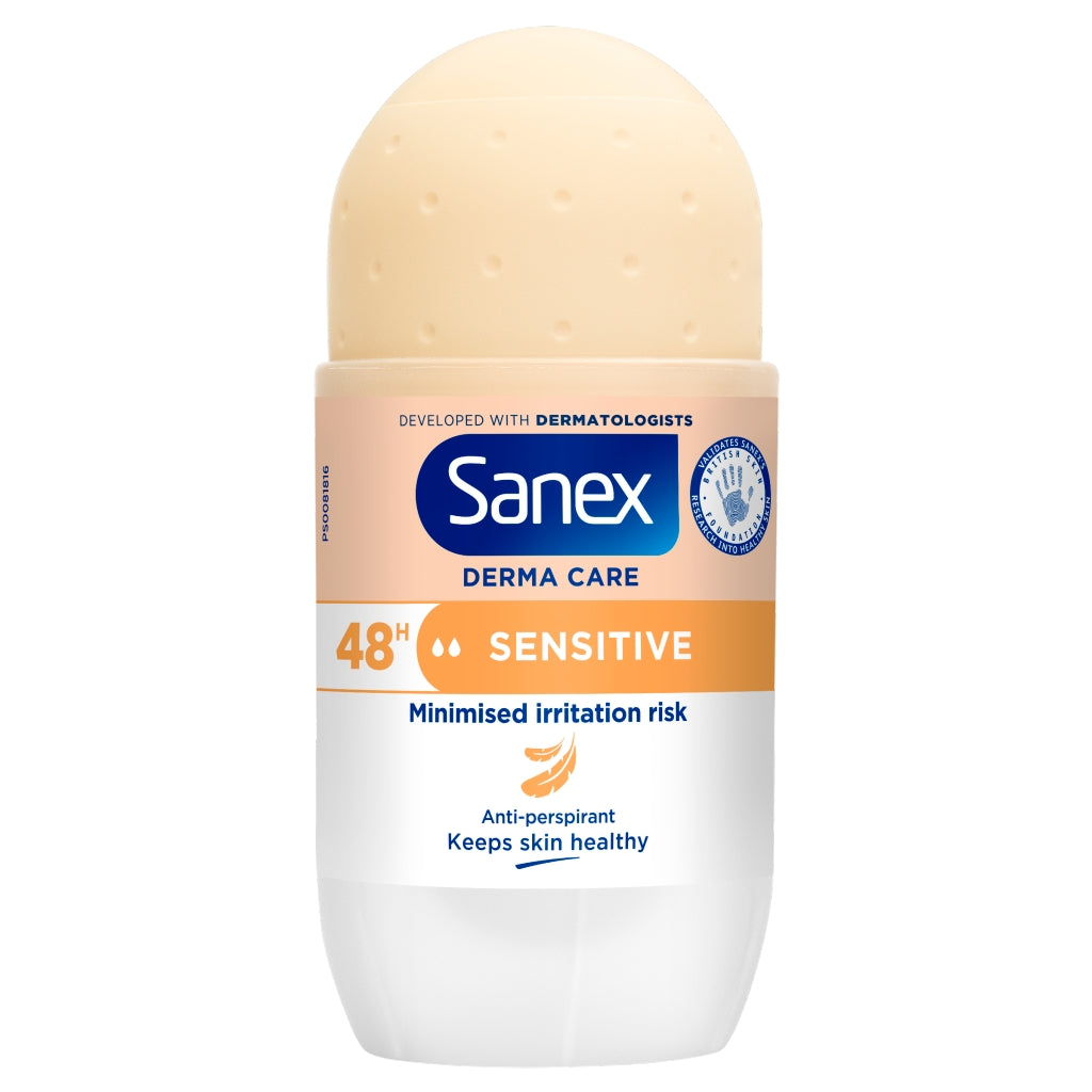 Sanex Deo Roll On 50ml 48hr Sensitive