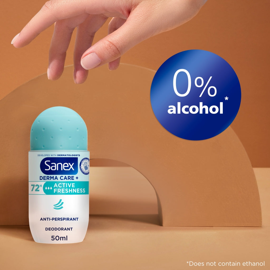 Sanex Deo Roll On 50ml 72hr Active Fresh