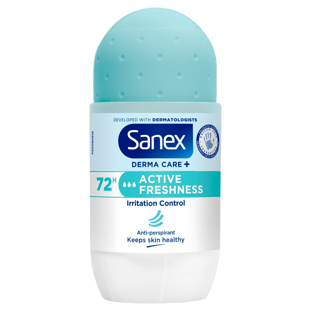 Sanex Deo Roll On 50ml 72hr Active Fresh