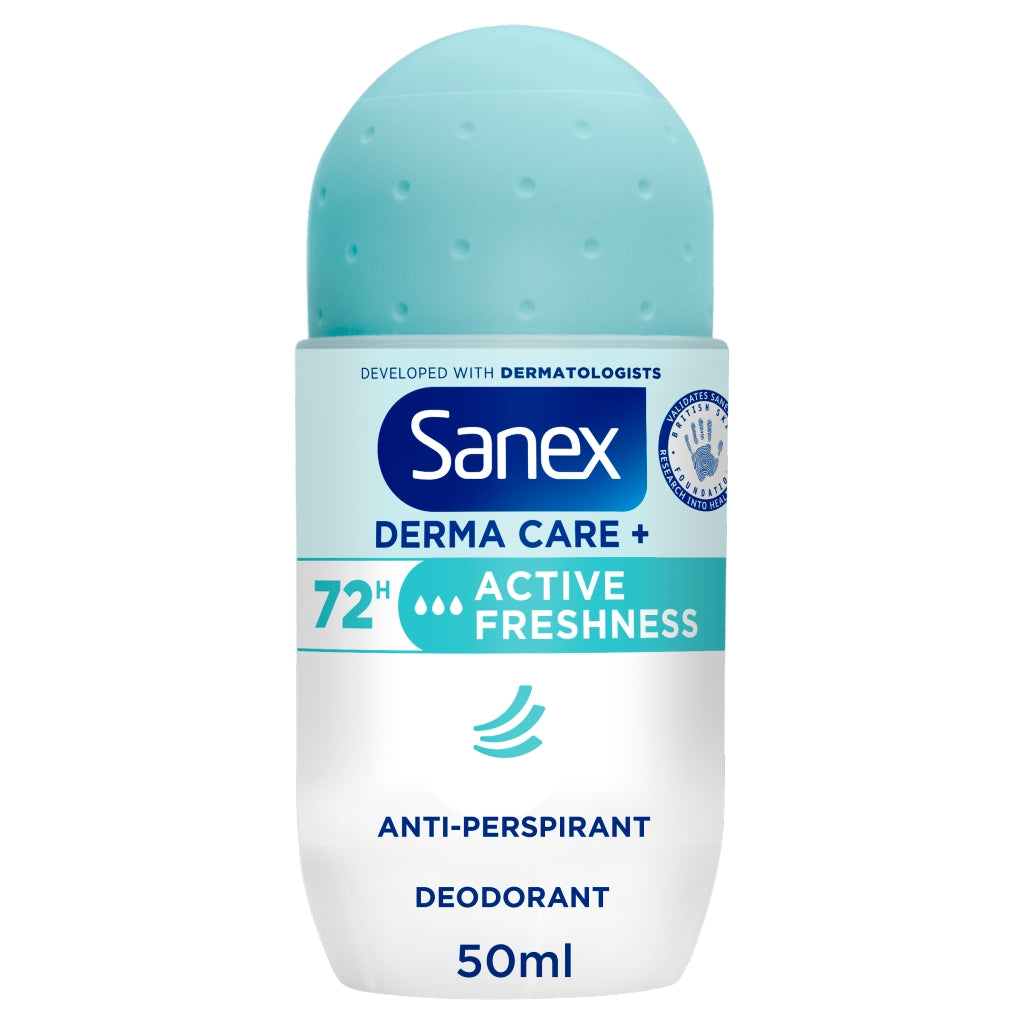 Buy Sanex Deo Roll On 50ml 72hr Active Fresh online at Intamarque Wholesale – Trusted FMCG distributor