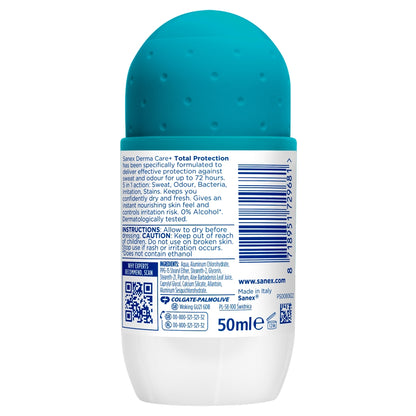 Sanex Deo Roll On 50ml 72hr Total Protection