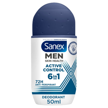Sanex Deo Roll On 50ml 72hr Men Active