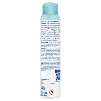 Sanex Deo Spray 200ml 72hr Active Fresh