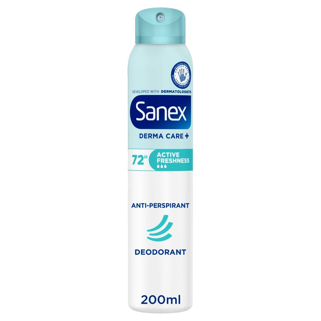 Sanex Deo Spray 200ml 72hr Active Fresh