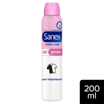 Sanex Deo Spray 200ml 48hr Dermo Invisible
