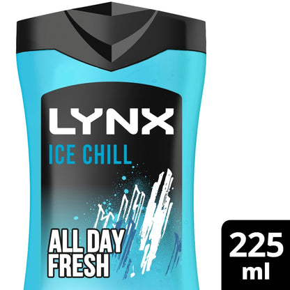 Lynx Shower Gel 225ml Ice Chill