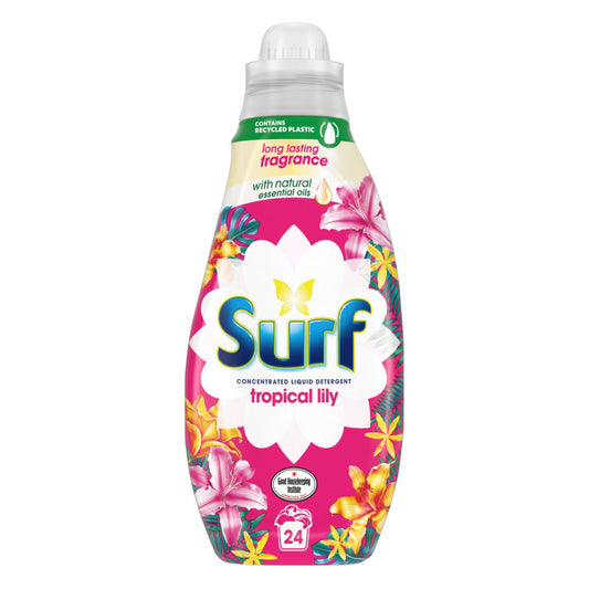 Surf Liquid 24W 648ml Tropical Lily DISCON