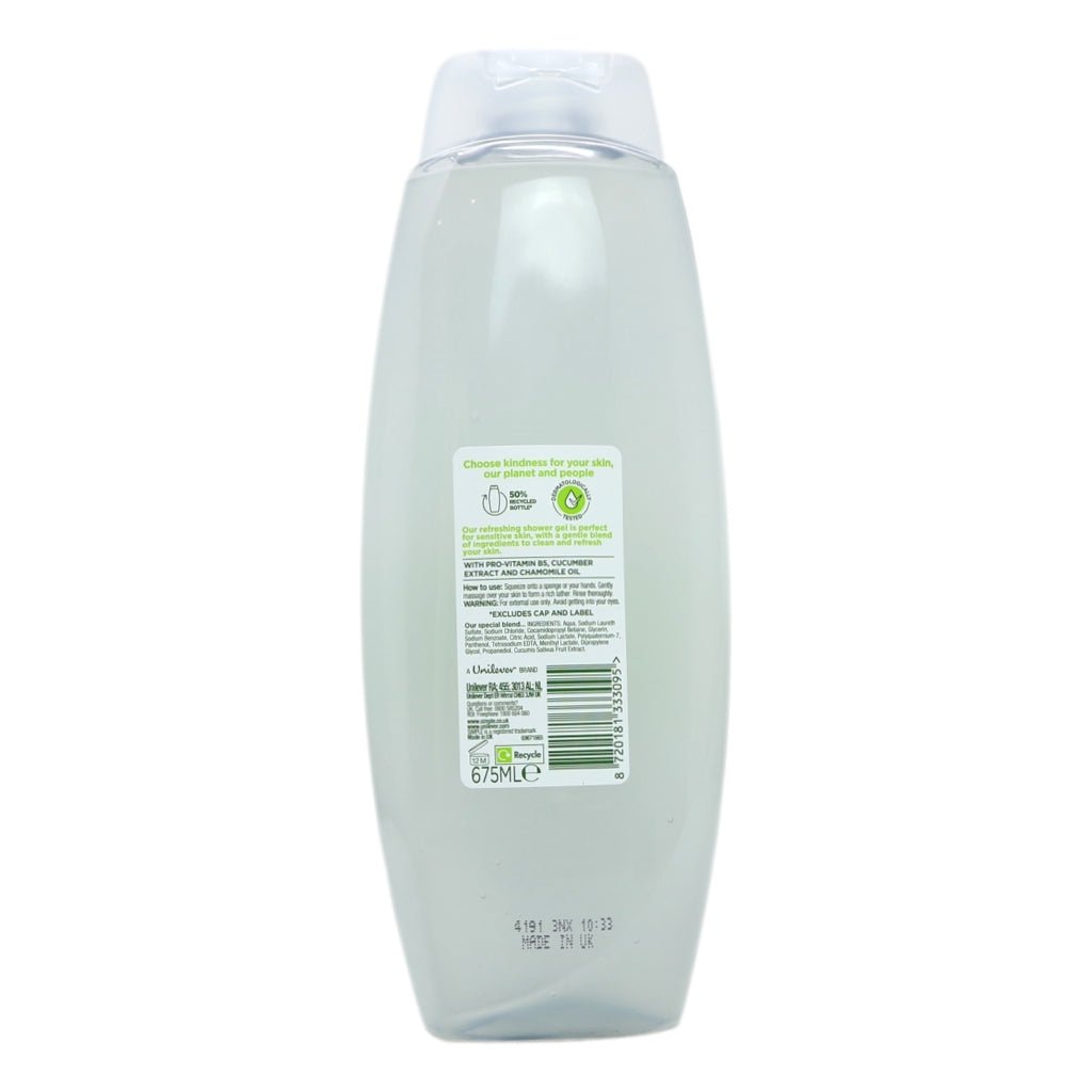 Simple Shower Gel Refreshing 675ml - Intamarque - Wholesale 8720181333095