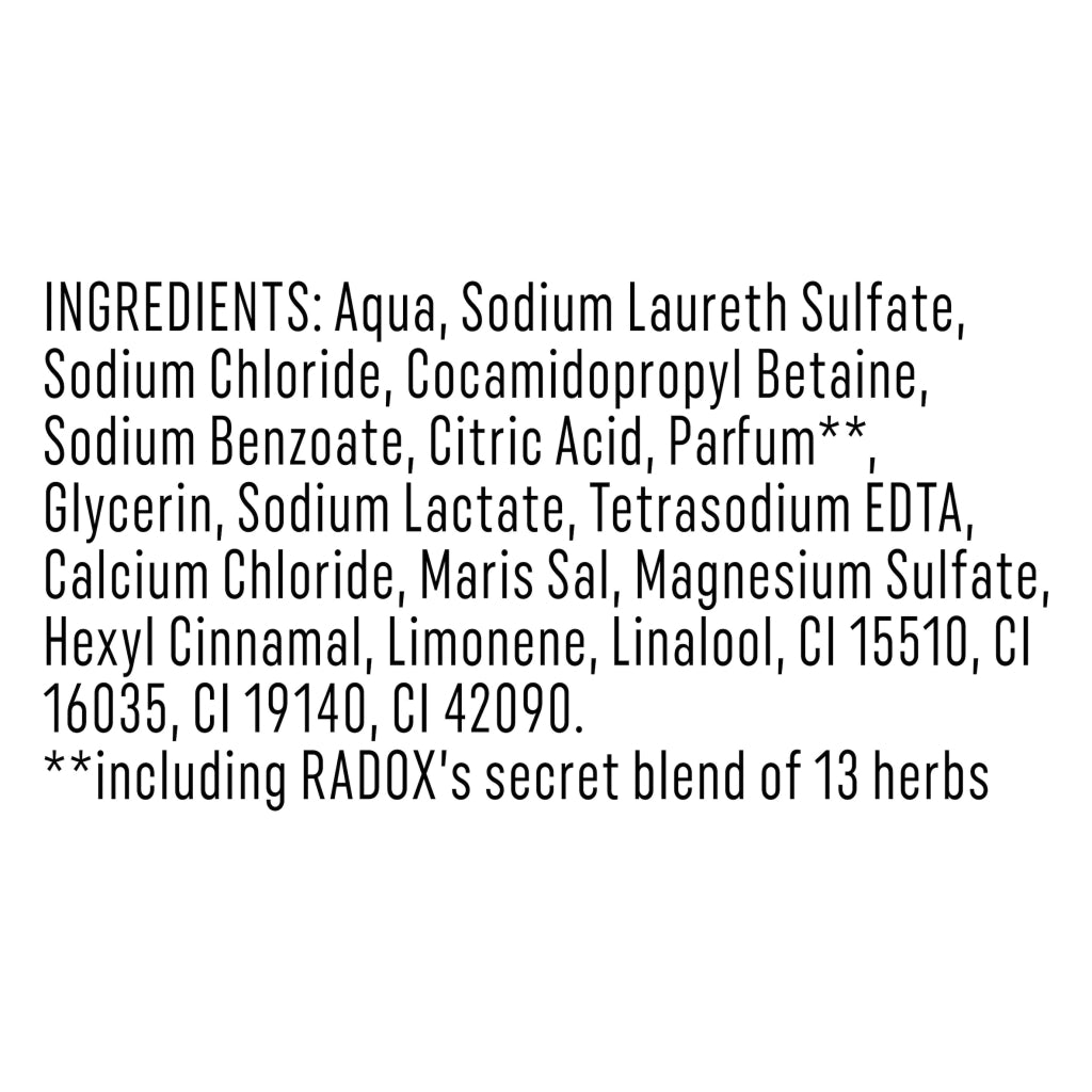 Radox Shower Gel 225ml Feel Revived