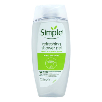 Simple Shower Gel 225ml Refreshing