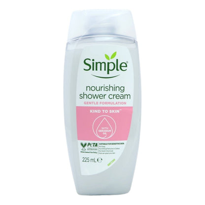 Simple Shower Gel 225ml Nourishing