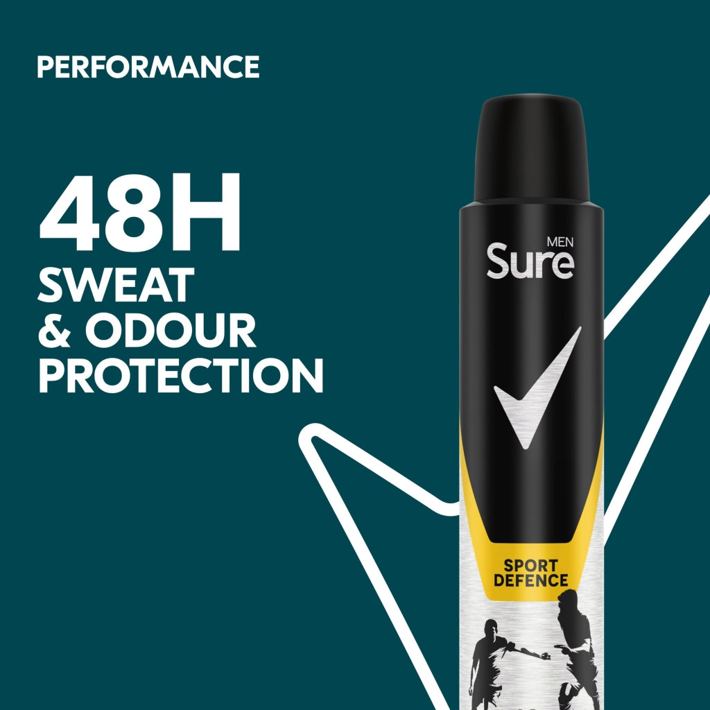 Sure Men Anti Perspirant Aerosol 200ml Sport Defence