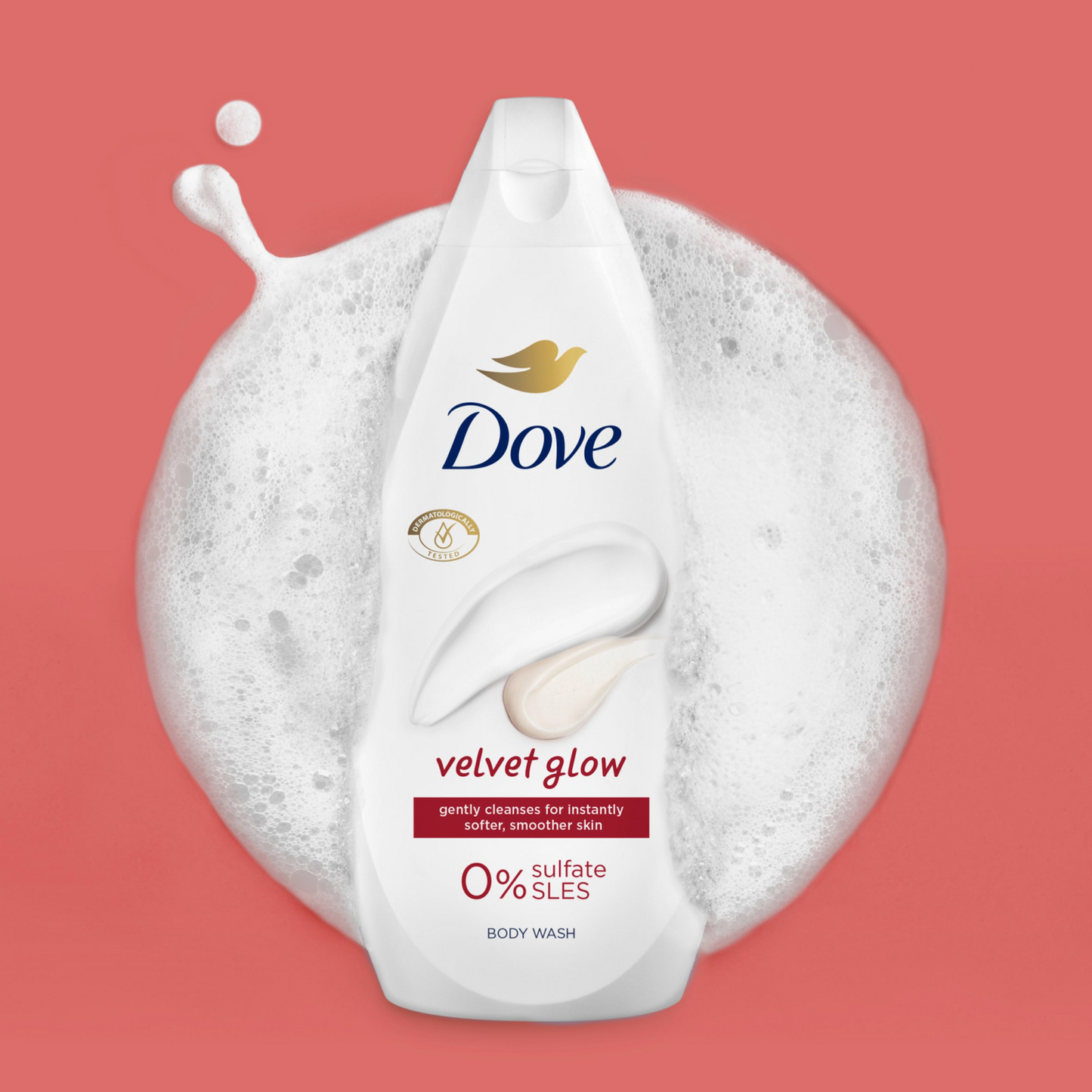 Dove Body Wash 225ml Silky Velvet