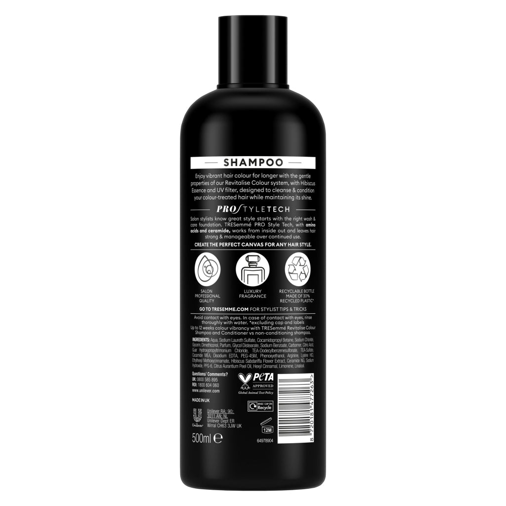 TRESemme Shampoo 500ml Colour Revitalise
