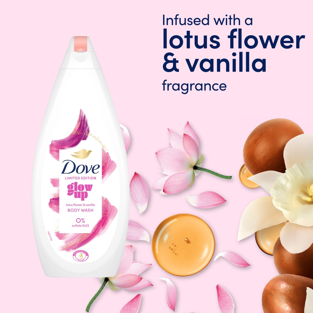 Dove Body Wash 720ml Glow Up