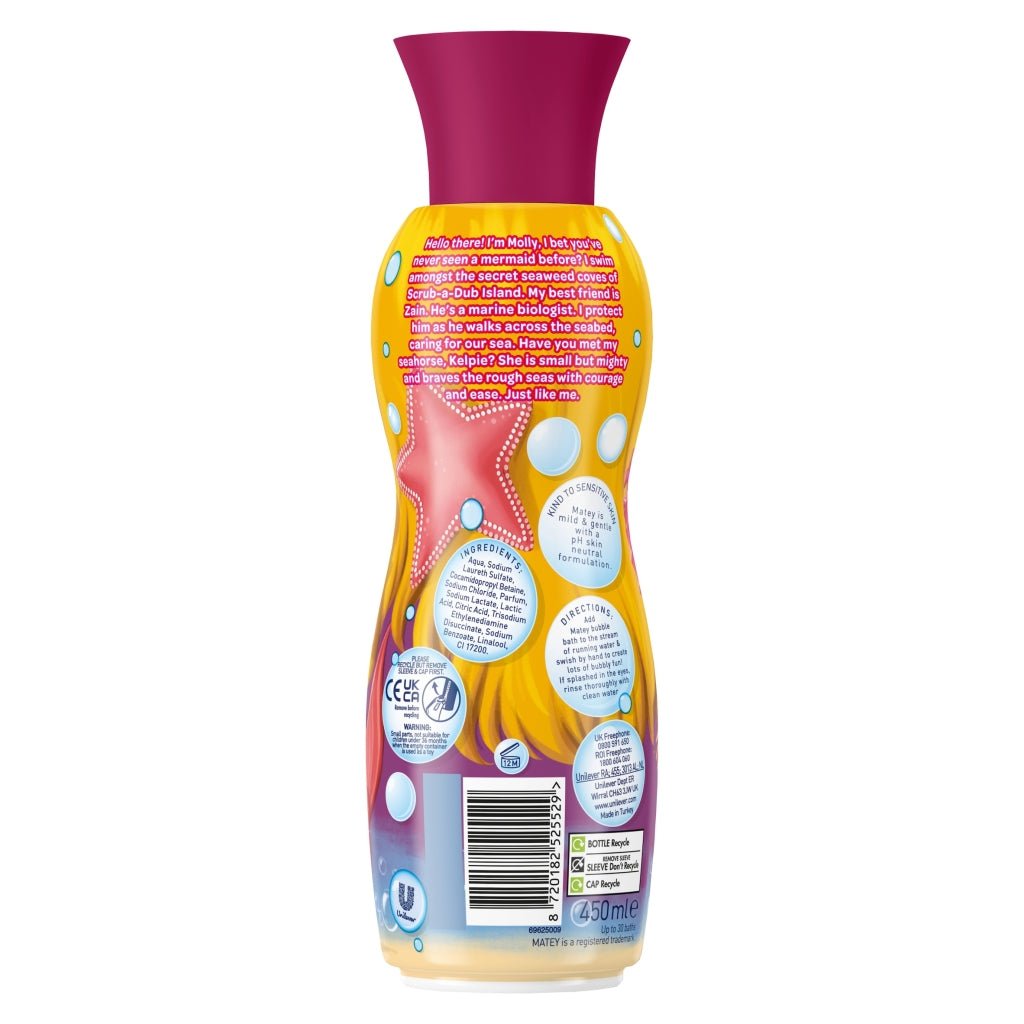 Matey Bubble Bath 450ml Molly