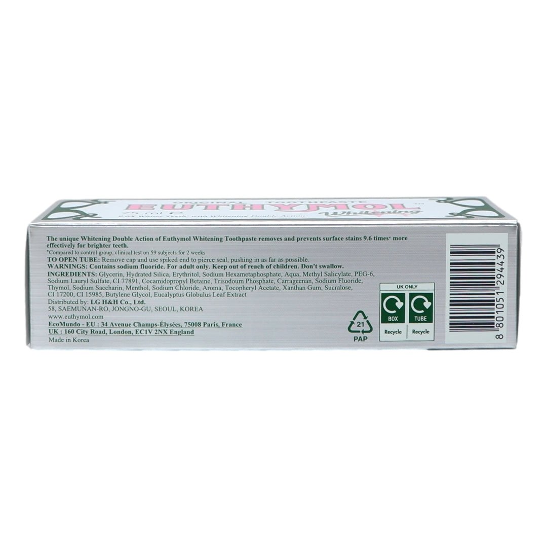 Euthymol Toothpaste 75ml Whitening