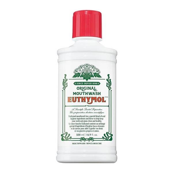 Euthymol Mouthwash 500ml Original