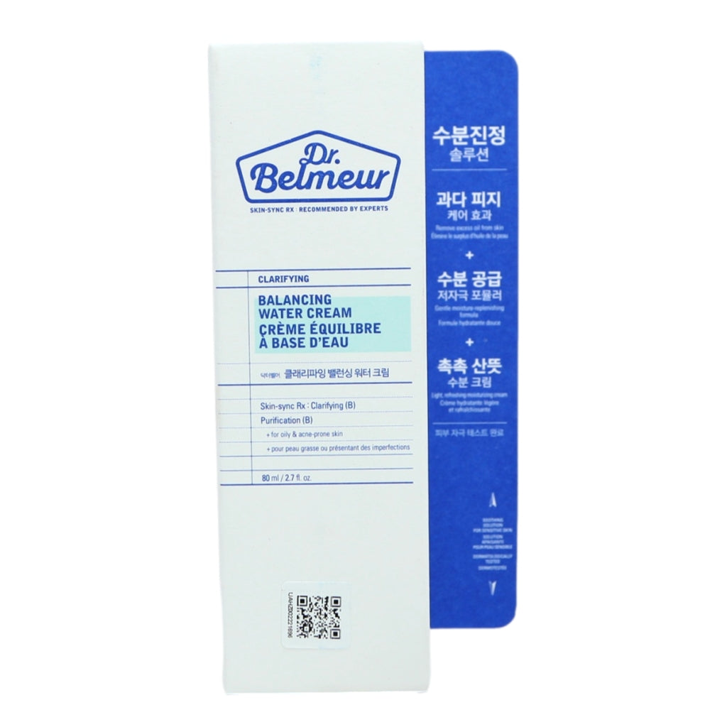 Dr. Belmeur Korean Skincare 80ml Balancing Water Cream (EU, Africa & GCC)