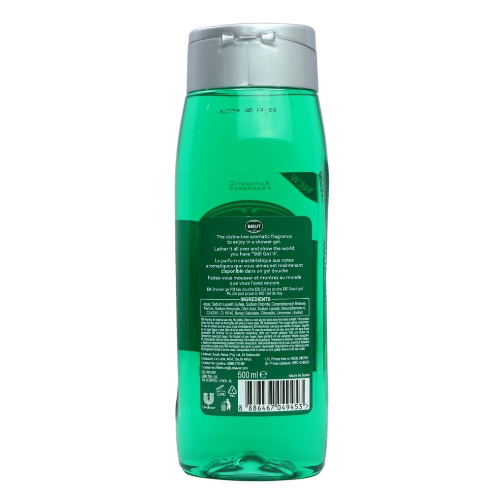 Brut Shower Gel 500ml Original - Intamarque - Wholesale 8886467049453