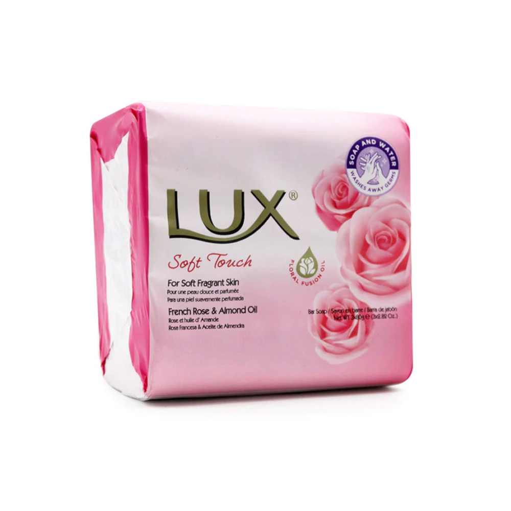 Buy Lux Bar Soap 3 x 80g Soft Touch online at Intamarque Wholesale – Trusted FMCG distributor