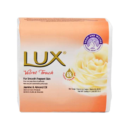 Lux Bar Soap 3 x 80g Velvet Touch
